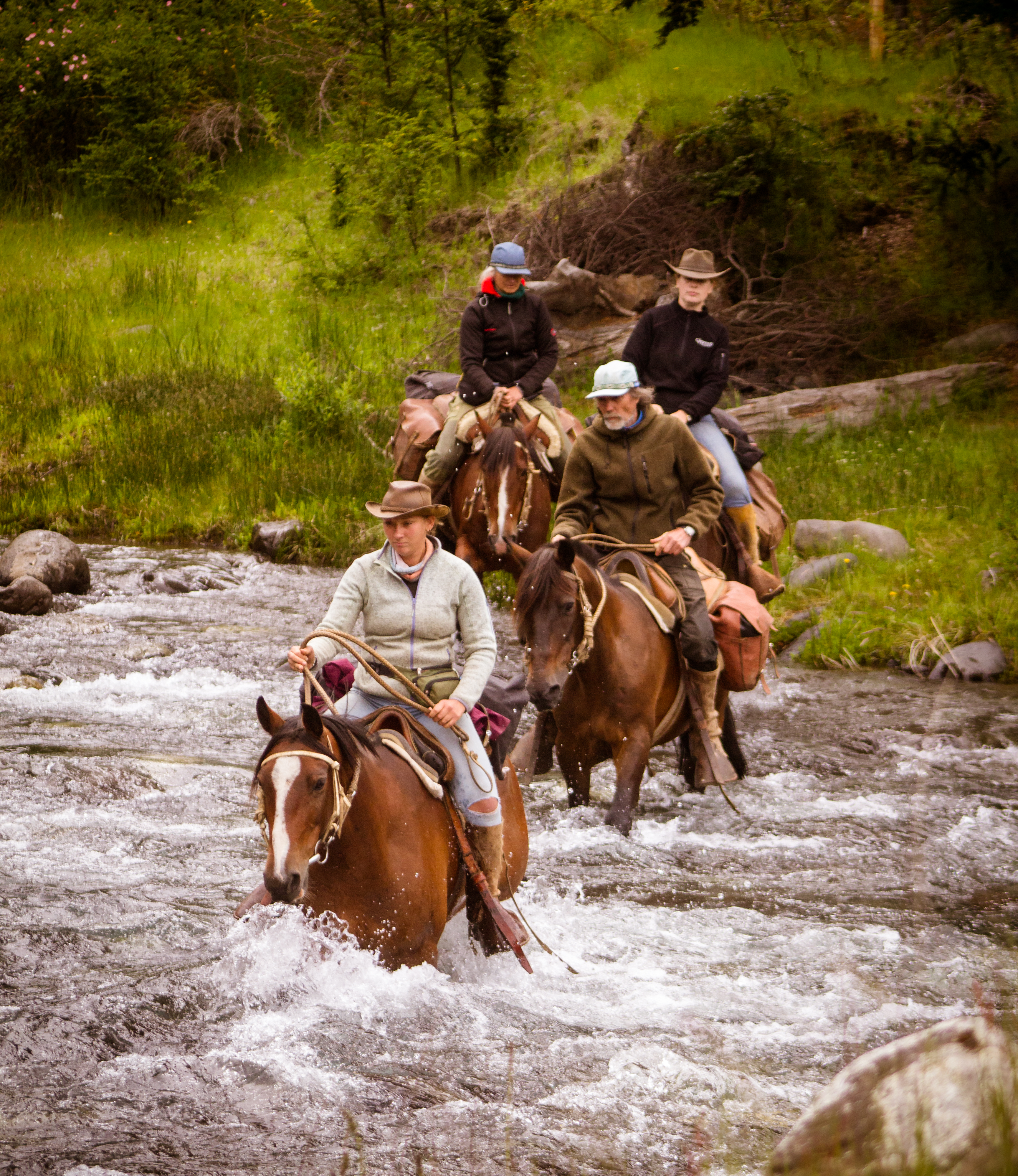 6-daagse paardrijtocht rond Sollipulli - Chili