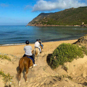 Buitenrit voor beginners rond het Baratzmeer Sardinië - Italië - Afbeelding 6