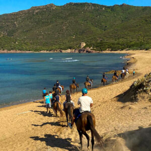 Buitenrit van het Baratzmeer naar het strand van Porto Ferro Sardinië - Italië - Afbeelding 5