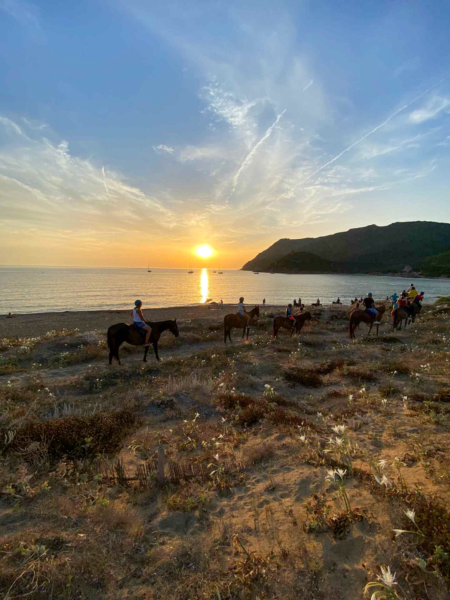 Buitenrit van het Baratzmeer naar het strand van Porto Ferro Sardinië - Italië