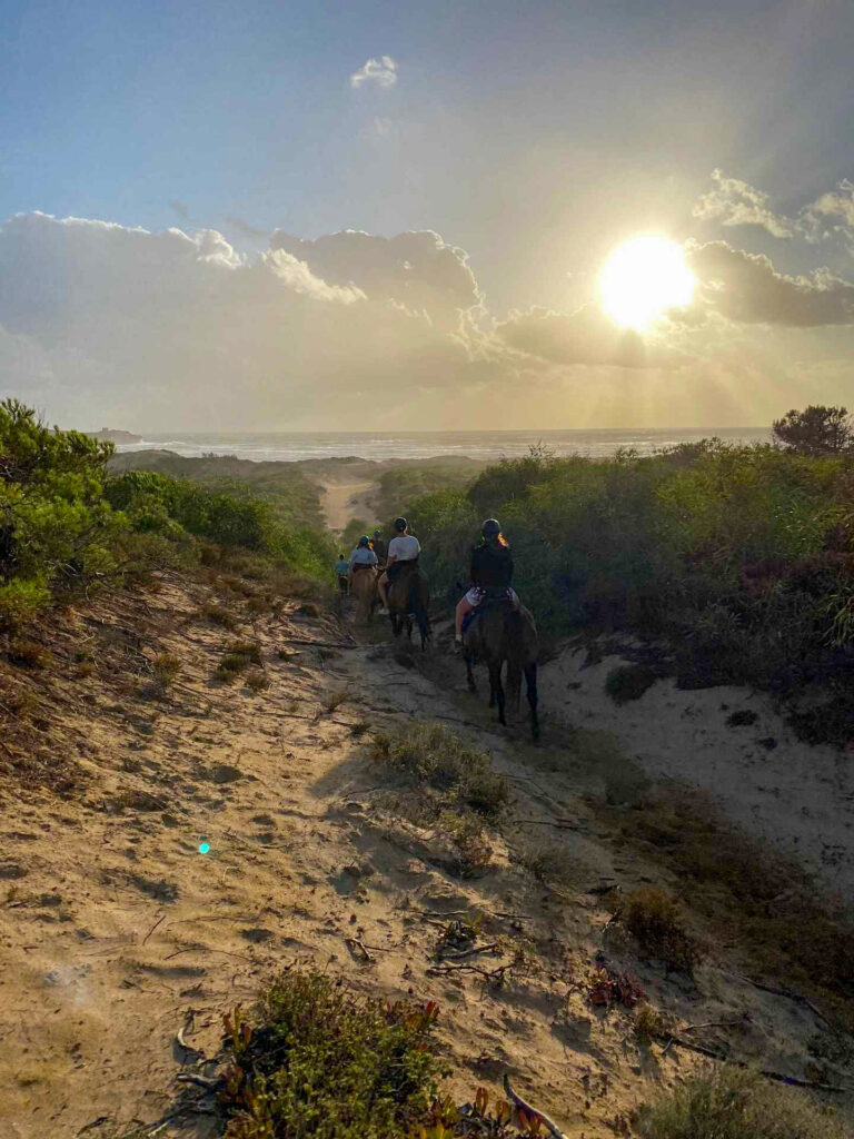Buitenrit van het Baratzmeer naar het strand van Porto Ferro Sardinië - Italië
