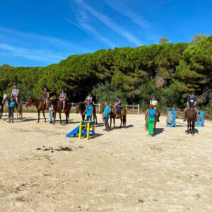 Buitenrit van bos en duinen naar zee Noordwestkust Sardinië - Italië - Afbeelding 14