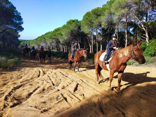 Buitenrit van het Baratzmeer naar het strand van Porto Ferro Sardinië - Italië