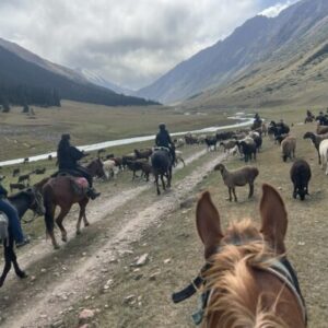 11-daagse paardrijtocht door het Karakol Nationaal Park - Kirgizië - Afbeelding 8