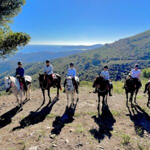 8-daagse paardrijtocht van het Catalaanse binnenland naar de Middellandse Zee Catalonië - Spanje