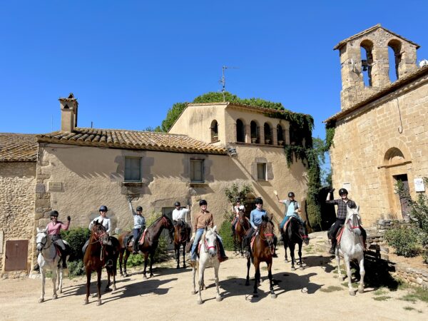 7-daagse paardrijtocht Middellandse Zee route Catalonië - Spanje