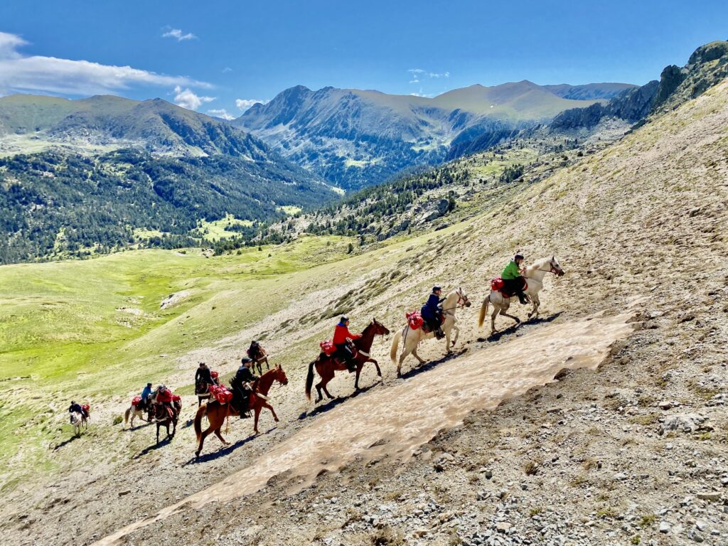 8-daagse paardrijtocht Pyreneeën-topklim - Spanje en Andorra