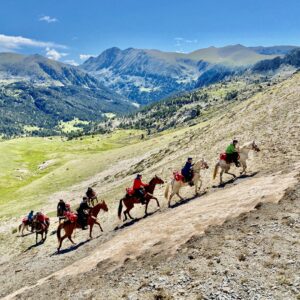 8-daagse paardrijtocht Pyreneeën-topklim - Spanje en Andorra