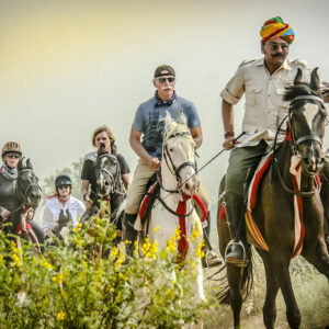 11-daagse paardrijtocht het Land der Koningen Marwar – India