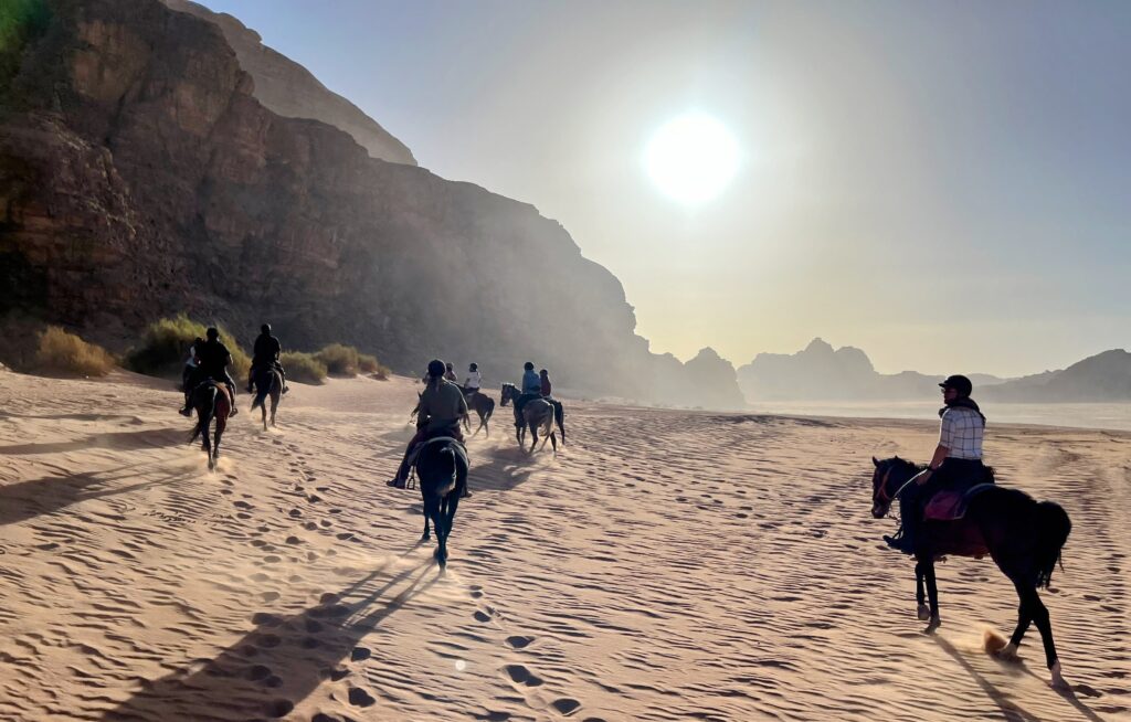 10-daagse paardrijtocht van Petra naar Wadi Rum - Jordanië