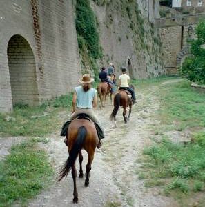 2-daagse paardrijtocht door het Archeologisch Park van de Tufsteden Toscane - Italië