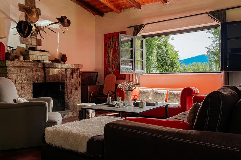 Paardrijden aan de voet van het Andesgebergte - Argentinië