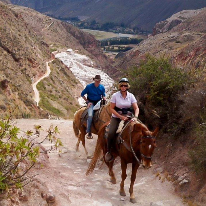 Paardrijdagtocht Inca-ruïne Moray en Maras- Peru - Afbeelding 1
