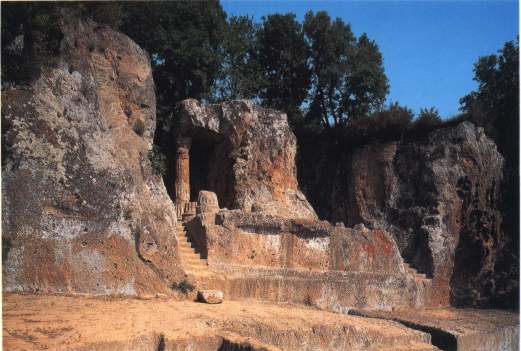 3-daagse paardrijtocht Tufsteensteden Toscane - Italië