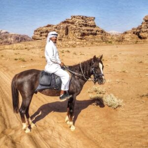 Buitenrit Khazali-kloof Wadi Rum - Jordanië - Afbeelding 3