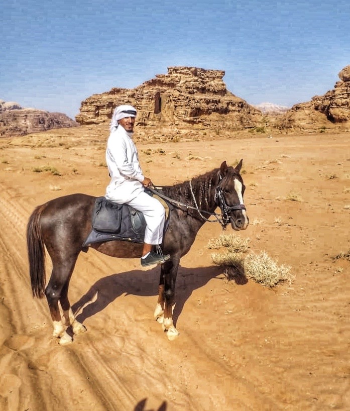 Buitenrit Khazali-kloof Wadi Rum - Jordanië - Afbeelding 3
