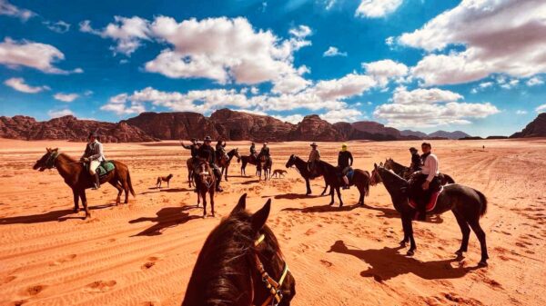 10-daagse paardrijtocht Van de Roze Stad naar de Vallei van de Maan - Jordanië