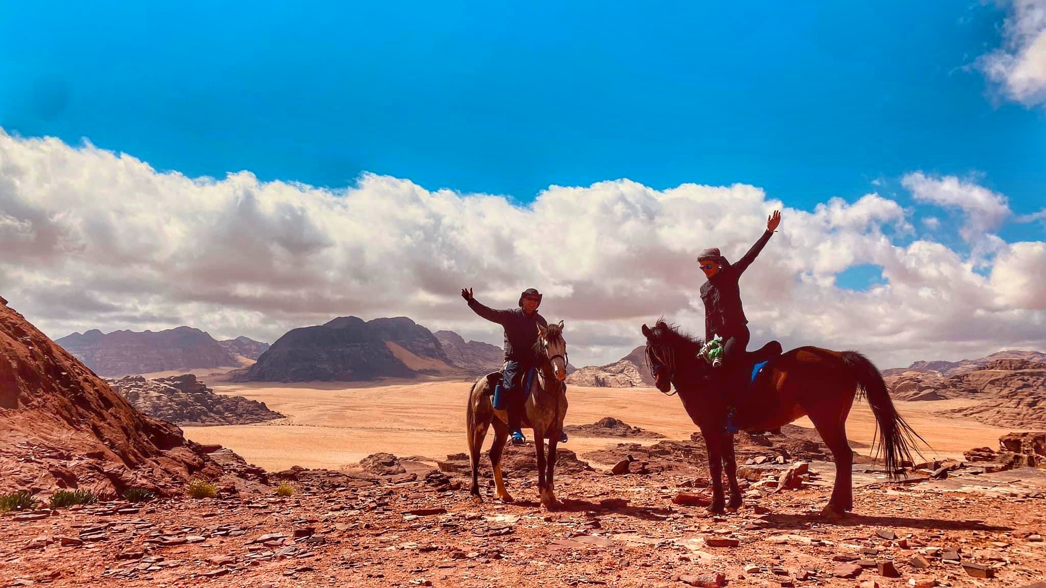 10-daagse paardrijtocht Van de Roze Stad naar de Vallei van de Maan - Jordanië