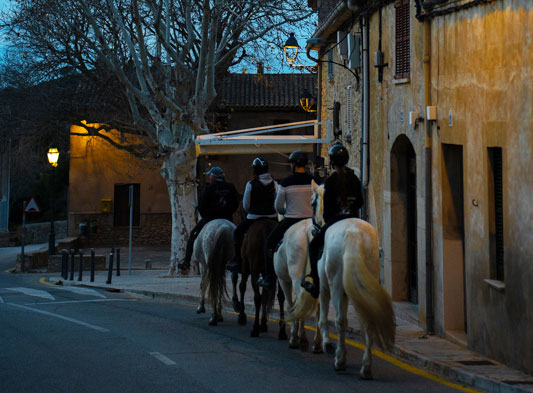 Buitenrit Mallorcaanse Zonsondergang excursie - Spanje
