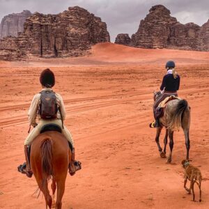 Buitenrit Khazali-kloof Wadi Rum - Jordanië - Afbeelding 17