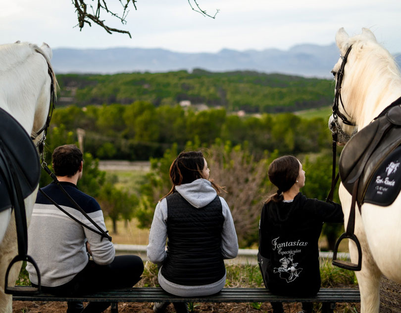 Buitenrit Mallorcaanse Zonsondergang excursie - Spanje
