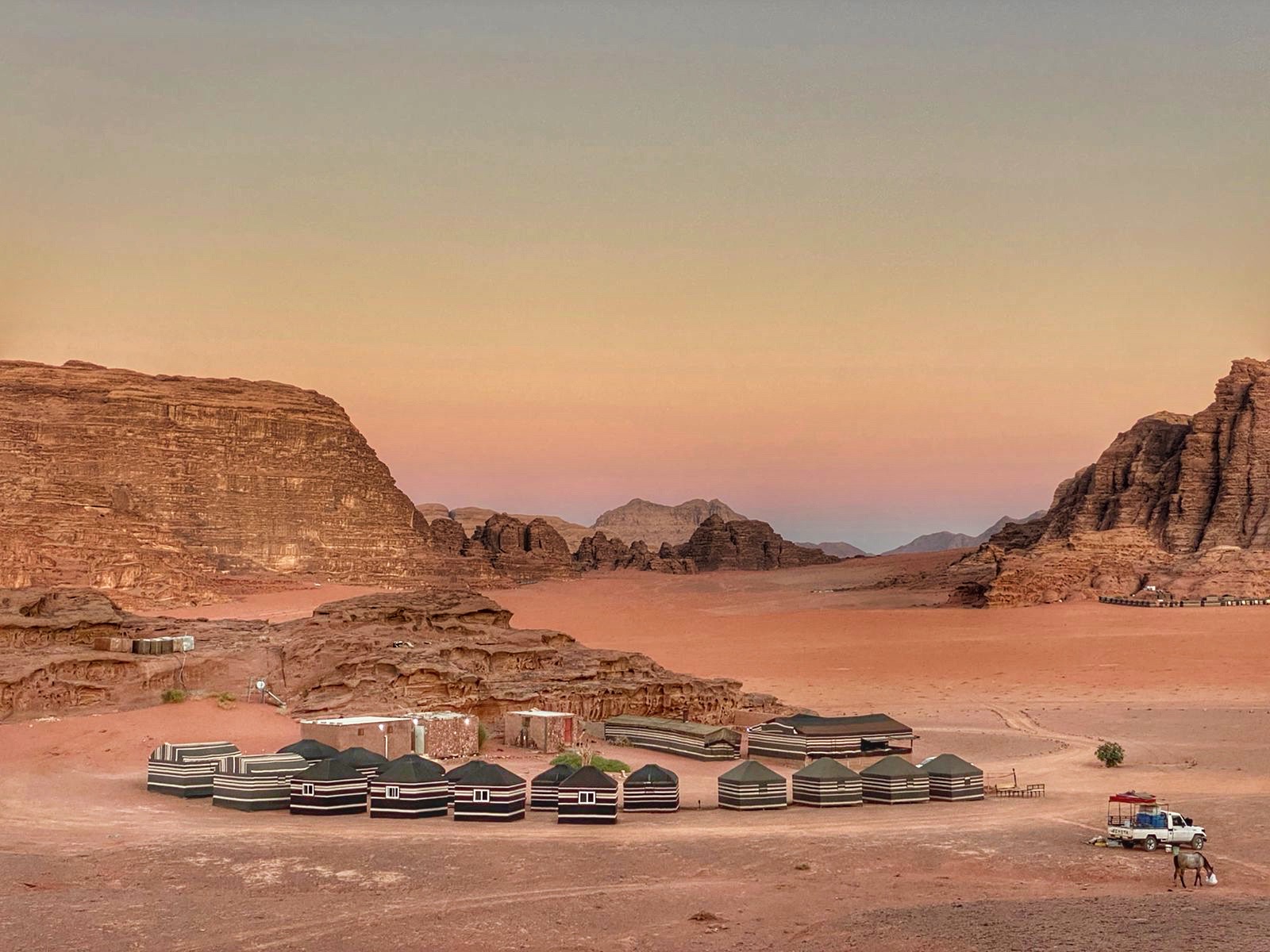 10-daagse paardrijtocht Van de Roze Stad naar de Vallei van de Maan - Jordanië