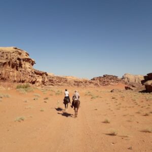 Buitenrit Khazali-kloof Wadi Rum - Jordanië - Afbeelding 7