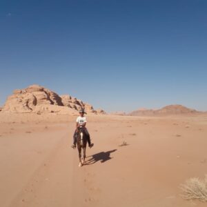 Buitenrit Khazali-kloof Wadi Rum - Jordanië - Afbeelding 8