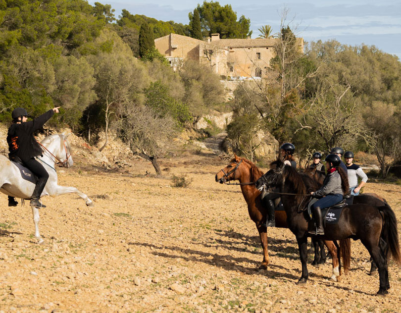 Paardrijdagtocht De berg van Randa Mallorca excursie - Spanje