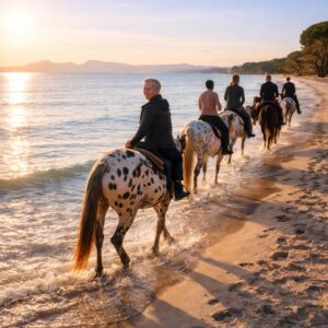 Buitenrit strand en bergen (evt. met overnachting op een ranch) Mallorca - Spanje