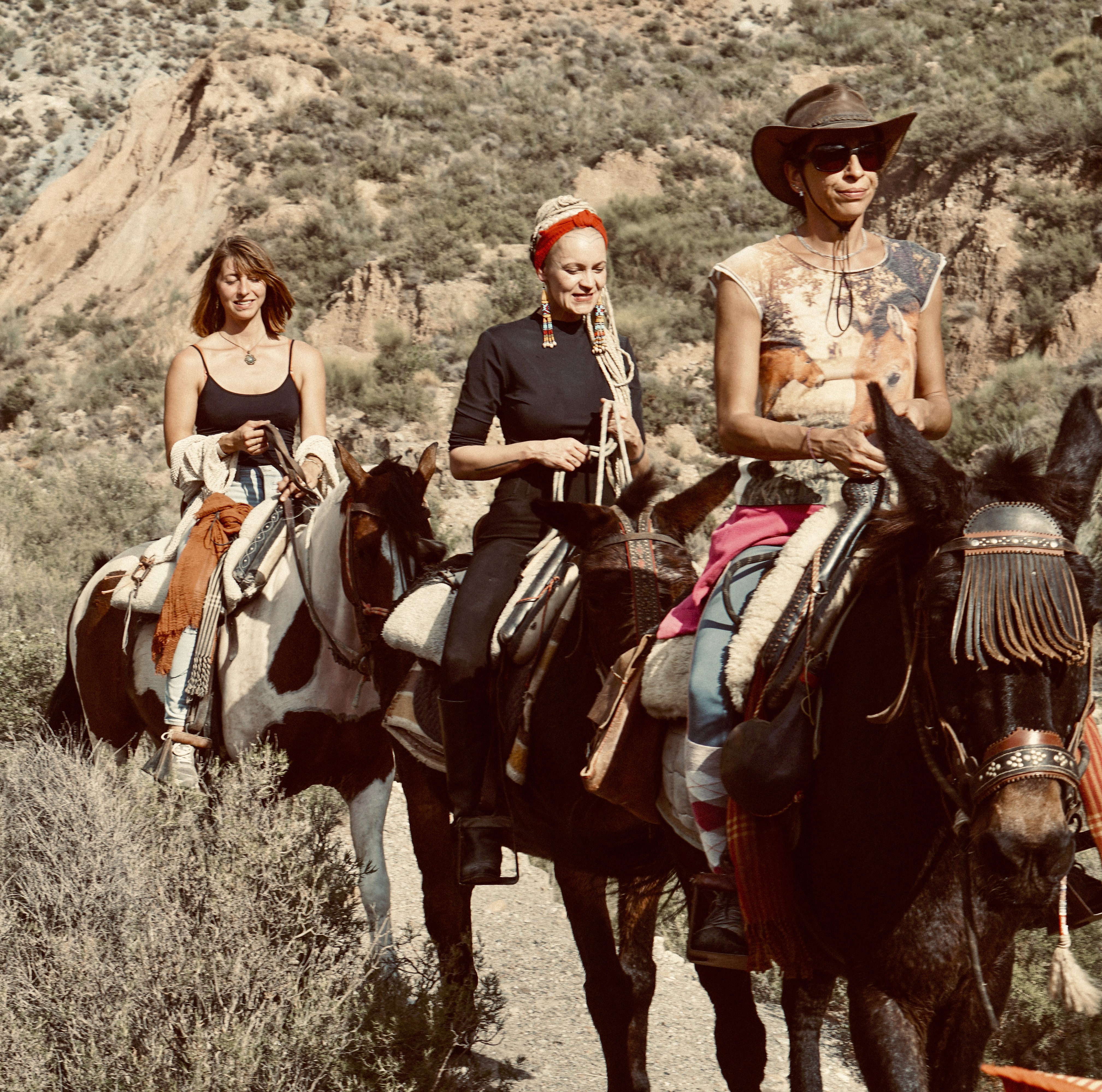 3-daagse paardrijtocht door de Sierra Nevada Spanje