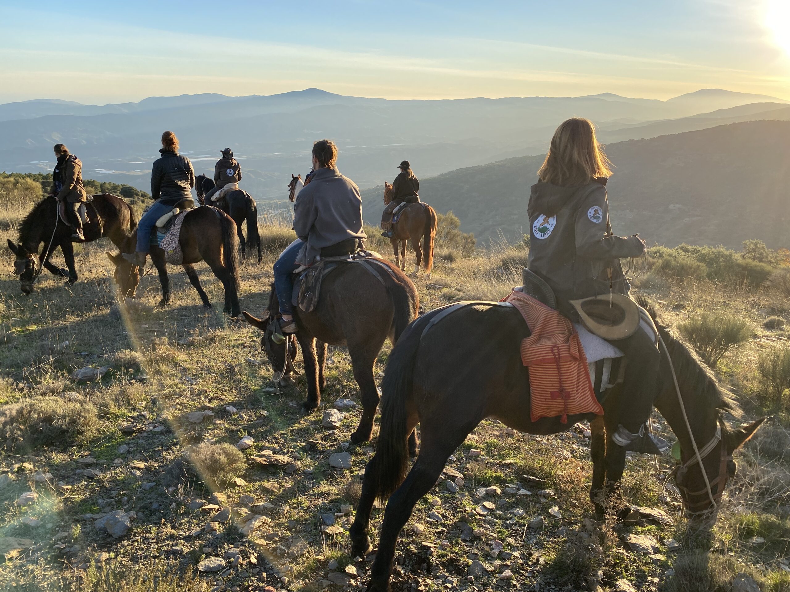 3-daagse paardrijtocht door de Sierra Nevada Spanje