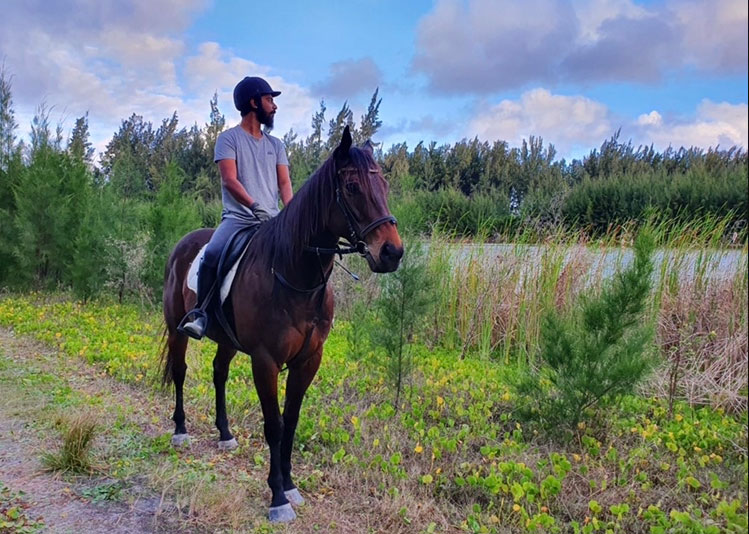 Buitenrit: Natuurrit/wandeltocht/staprit Riambel - Mauritius
