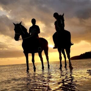 Buitenrit: Zonsondergangrit Riambel - Mauritius - Afbeelding 6