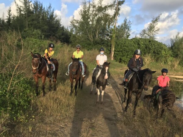 Buitenrit: Natuurrit/wandeltocht/staprit Riambel - Mauritius
