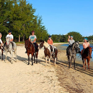 Buitenrit: Strandrit Riambel - Mauritius - Afbeelding 14