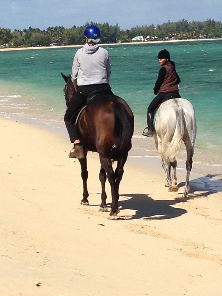 Buitenrit: Strandrit Riambel - Mauritius - Afbeelding 10