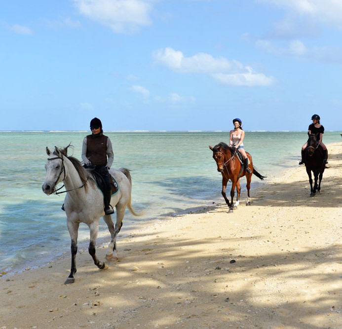 Buitenrit: Strand- en natuurrit Riambel - Mauritius