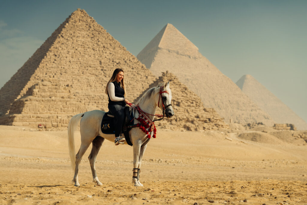 8-daagse Paardrijtocht Palmen, Piramides en Farao’s Luxor - Rode Zee - Caïro Egypte