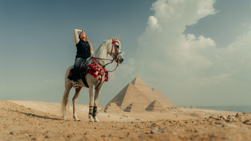 8-daagse Paardrijtocht Palmen, Piramides en Farao’s Luxor - Rode Zee - Caïro Egypte