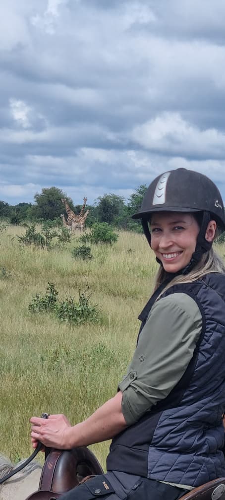 Buitenritten Afrikaanse bush Hwange - Zimbabwe