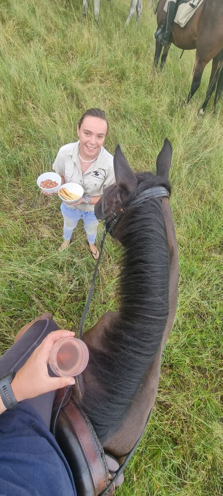 Buitenritten Afrikaanse bush Hwange - Zimbabwe