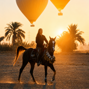 Privéritten Zonsopgang of Zonsondergang Luxor - Egypte
