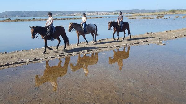 5- daagse paardrijtocht (7 dagen vakantie) 'Two Islands' Sardinie - Italie