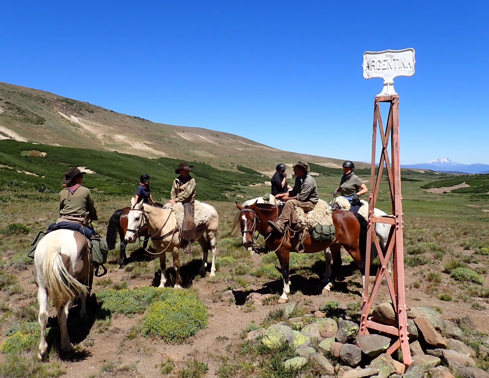 9-, 10- of 11-daagse paardrijtocht: De Andes oversteken - Chili naar Argentinië