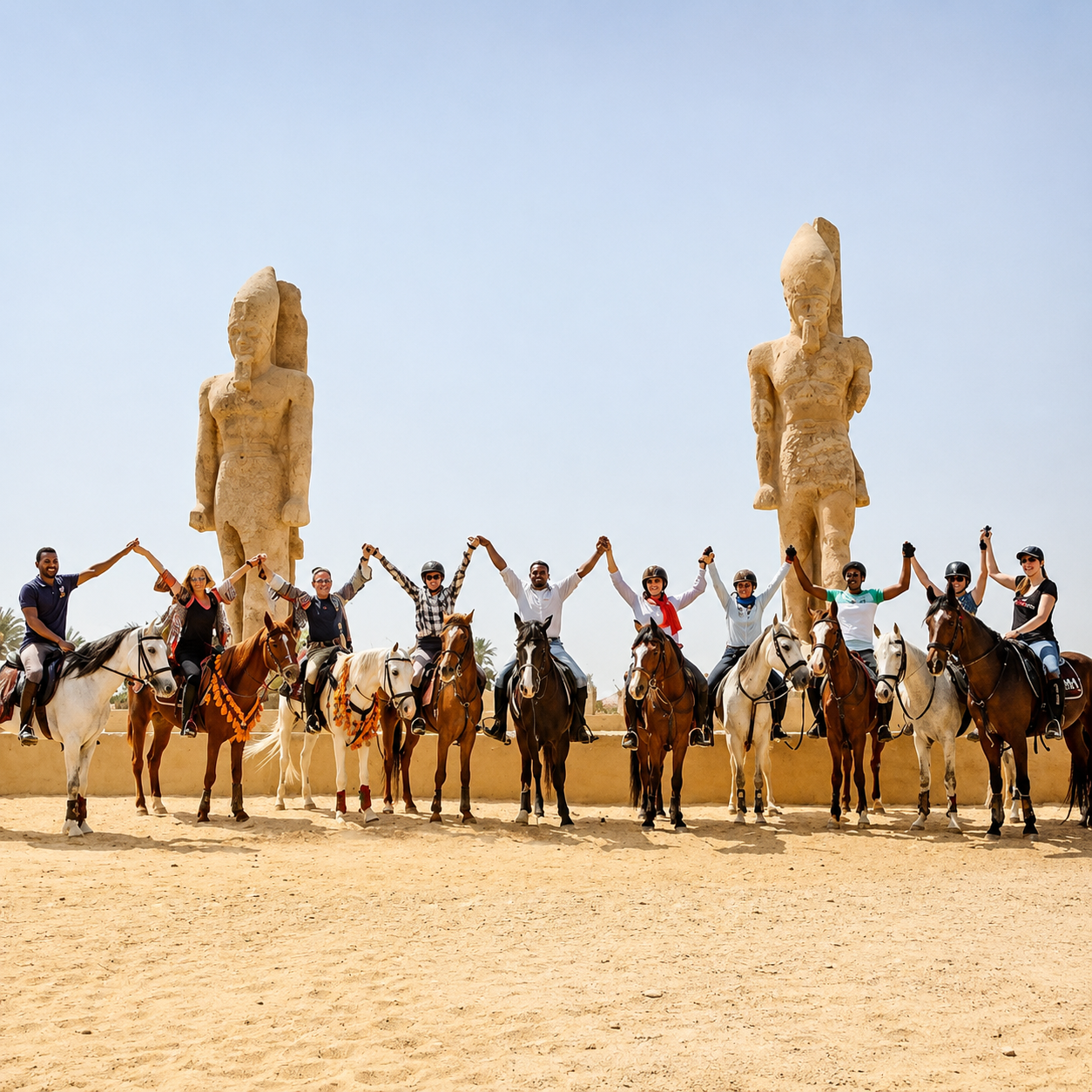 6-daagse Paardrijtocht Luxor - Egypte