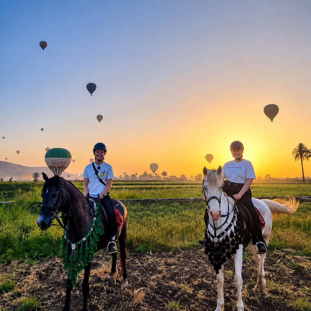 7-daagse Paardrijtocht Luxor en Hurghada - Egypte