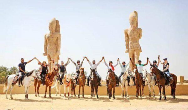 6-daagse Paardrijtocht Luxor - Egypte