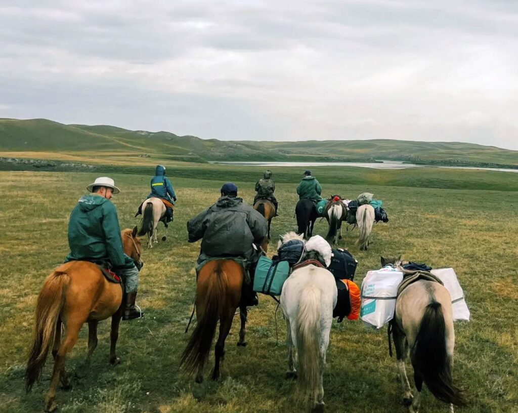 11-daagse Paardrijtocht Noord-Mongolië - Mongolië