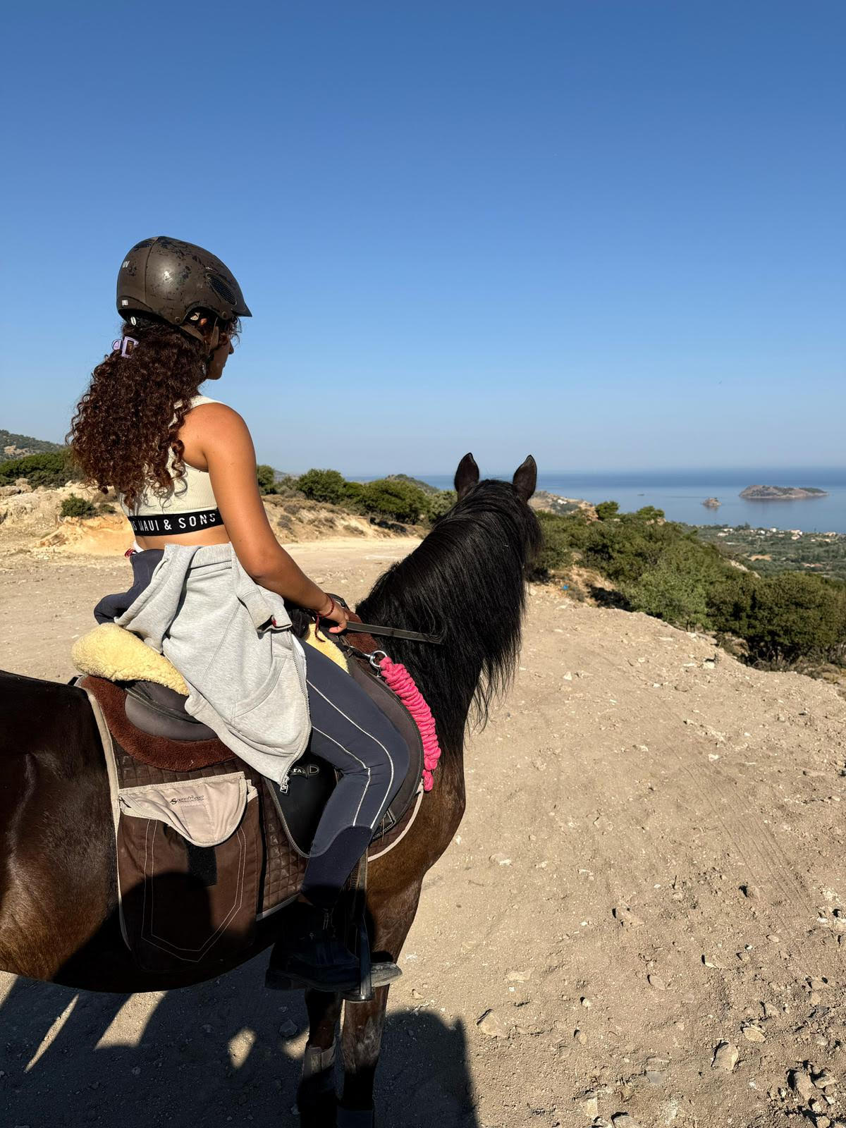 8-daagse standplaats paardrijvakantie Beginnende ruiter Lesbos – Griekenland - Afbeelding 8